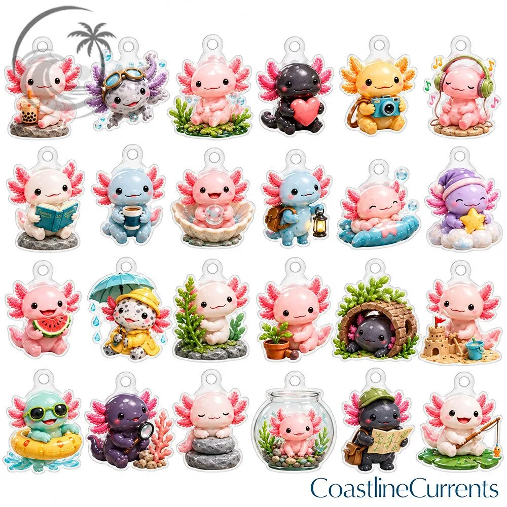 A Day of Axolotl 2026 Cute Advent Calendar | Collectibles 3 A Day of Axolotl 2026 Cute Advent Calendar | Collectibles